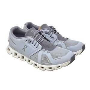 On Running Cloud 5 Women Heather Fossil Running Shoes Sneakers US 9  training